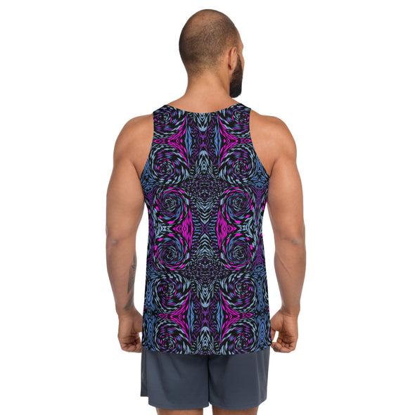 Bleace Psychedelic Unisex Tank Top